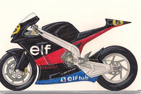 Elf Honda Ron Haslam replica Moto2 track day bike announced