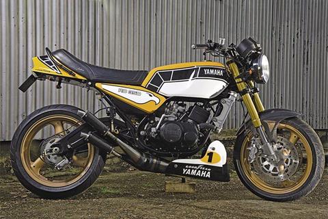 Modern Classics: Hot RD350LC stars in new mag