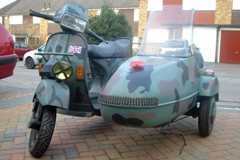 Vespa riders: From Margate to Land’s End for Help for Heroes