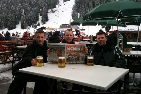 Skiing with MCN