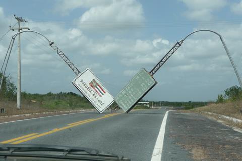 Brazilian potholes