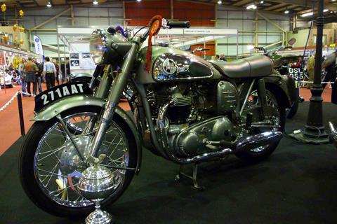 Carole Nash MCN Scottish Motorcycle Show classic bike competition winners