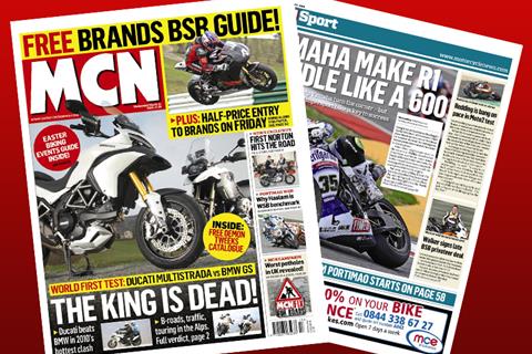 New MCN March 31: New Ducati Multistrada vs BMW R1200GS