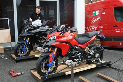 First two Ducati Multistrada 1200s arrive in UK