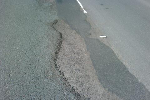 Pothole, Northumberland