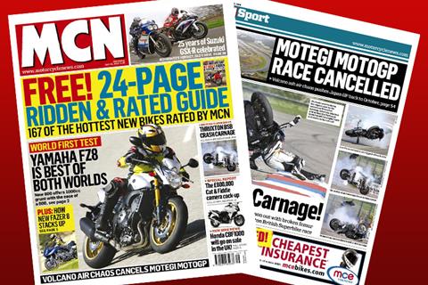 New MCN April 21: New Yamaha FZ8 tested