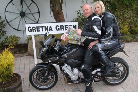 Getting hitched at Gretna Green with MCN