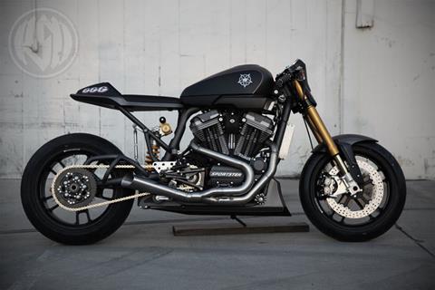 Roland Sands reveals finished Harley-Davidson XR1200 café racer