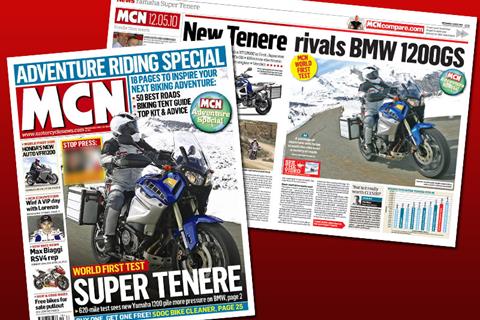 New MCN May 12: Yamaha Super Tenere world first test