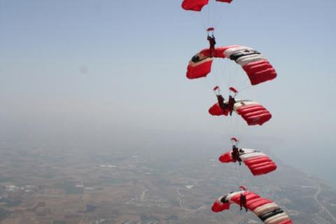 Win a Red Devils tandem sky dive with Focused Events