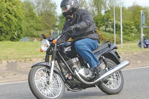 Jawa 350 first ride