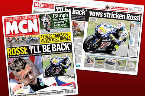 New MCN June 9: Rossi - "I'll be back"