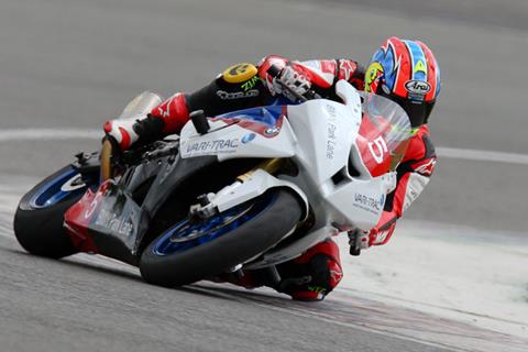 Racing a BMW S1000RR at Silverstone