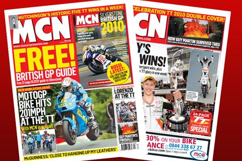 New MCN June 16: MotoGP bike hits 201mph at the TT