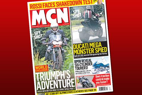 New MCN July 7: Spy shots of the next Triumph Tiger!