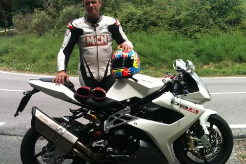 Bimota DB8 first test!