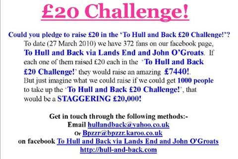 Hull and back via Lands End and John O'Groats