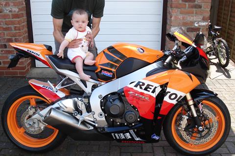 Future factory Honda rider!