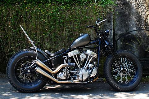 Harley-Davidson Panhead with a difference