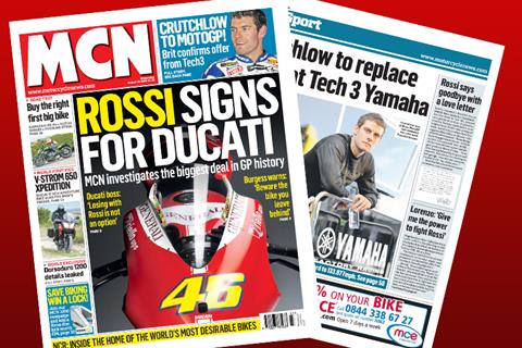 New MCN August 18: Rossi to Ducati