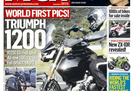 World exclusive: Triumph's new 1200