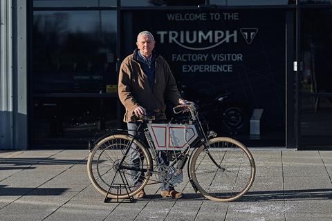 Where it all began: Prototype Triumph from 1901 unearthed