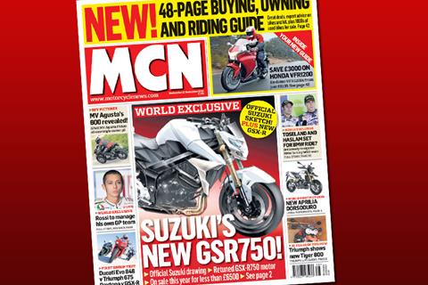 New MCN Sept 22: Suzuki's new GSR750!