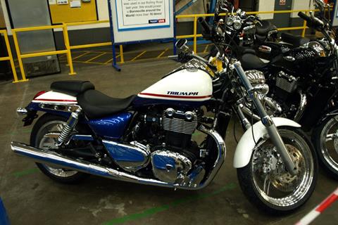 New Triumph Thunderbird paint scheme