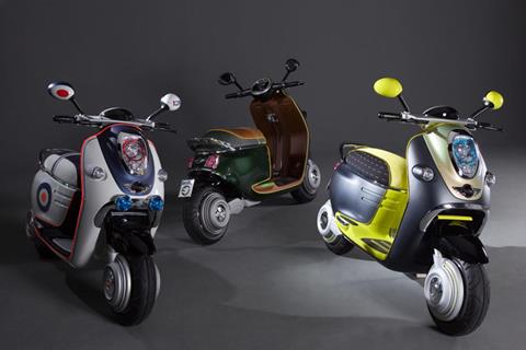 MINI Scooter E Concept wows media