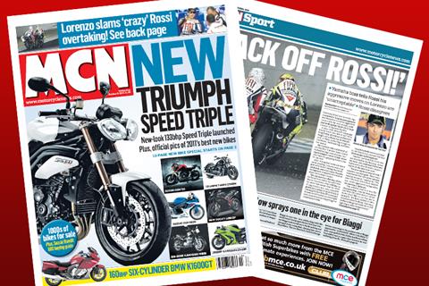 New MCN October 6: New 2011 Triumph Speed Triple revealed