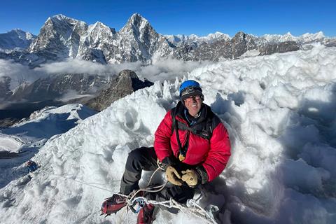 Scaling the heights for charity: TT fan tackles the Himalayas for Simon Andrews Fund