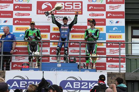 BSB Knockhill: Jason O'Halloran beats FS-3 Racing Kawasaki duo to clinch victory in race two