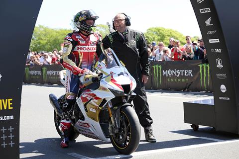 Final shoulder tap for Paul: TT start line official bows out after nearly 70 years of involvement with the Isle of Man road racing scene