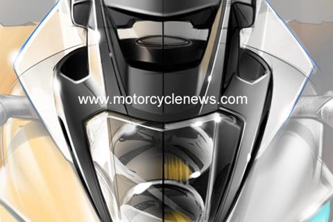 Honda releases second design sketch of new 800cc V4