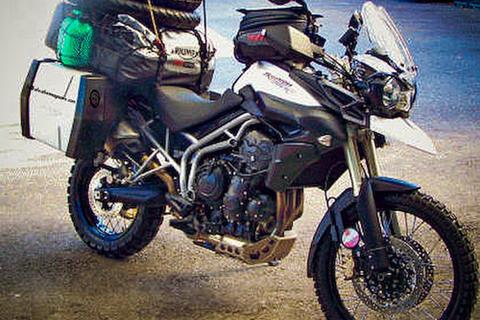 Triumph Tiger 800 XC – new spy pic