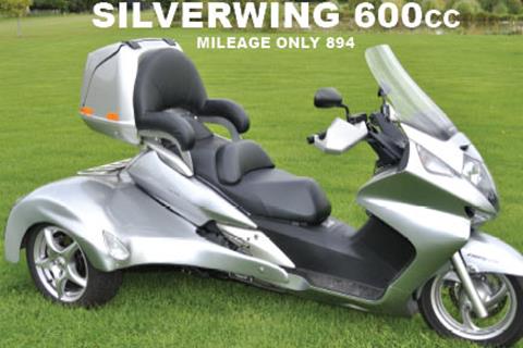 World’s first Honda Silverwing trike