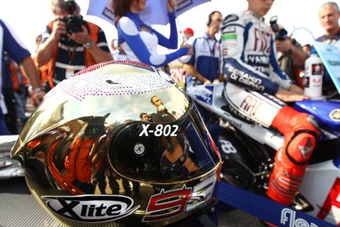 Buy Lorenzo’s crystal helmet for £10,300