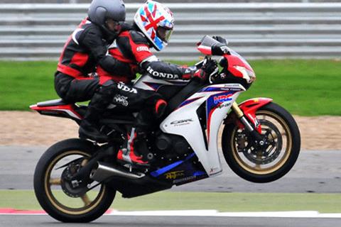 Bike-mad pensioner hits 163mph at Silverstone