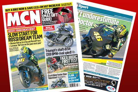 New MCN November 17: Slow start for Rossi dream team