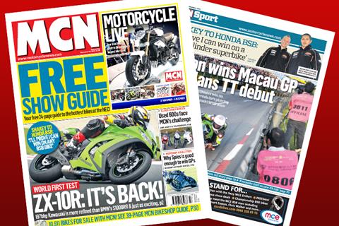 New MCN November 24: Kawasaki ZX-10R tested