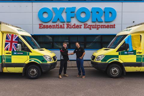 Oxford Products donate ambulances to Ukraine