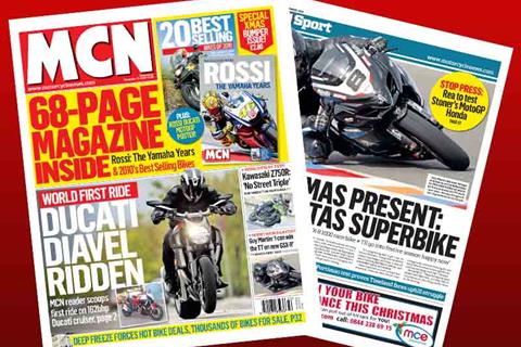 New MCN December 15: Ducati Diavel ridden