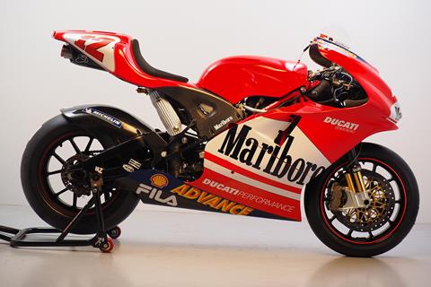 Racing royalty for sale at Stafford: Ex-Troy Bayliss MotoGP Ducati headlines Bonhams autumn auction