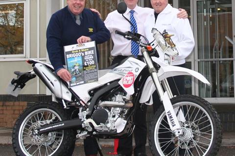 Briggo’s bike up for auction