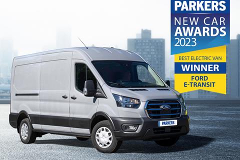 Parkers Awards: Best Large Van and Best Electric Van winners revealed in association with MCN