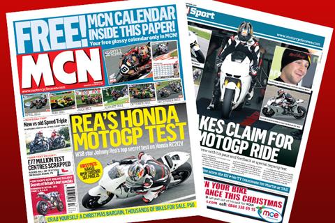 New MCN December 22: Rea's Honda MotoGP test