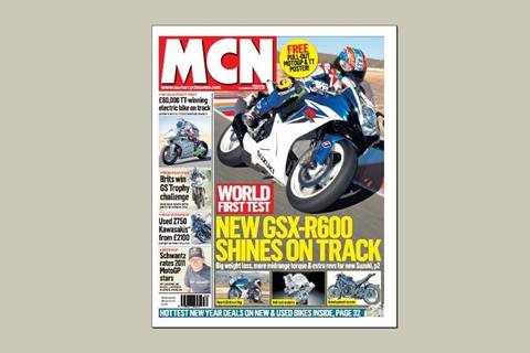 New MCN Dec 29: New Suzuki GSX-R600 shines on track