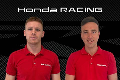 BSB: Andrew Irwin returns to Honda Racing UK alongside Tom Neave for 2023