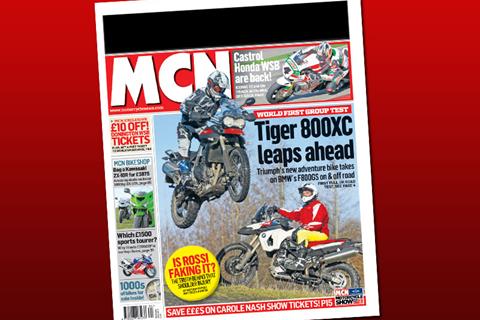 New MCN Jan 26: Tiger 800XC leaps ahead