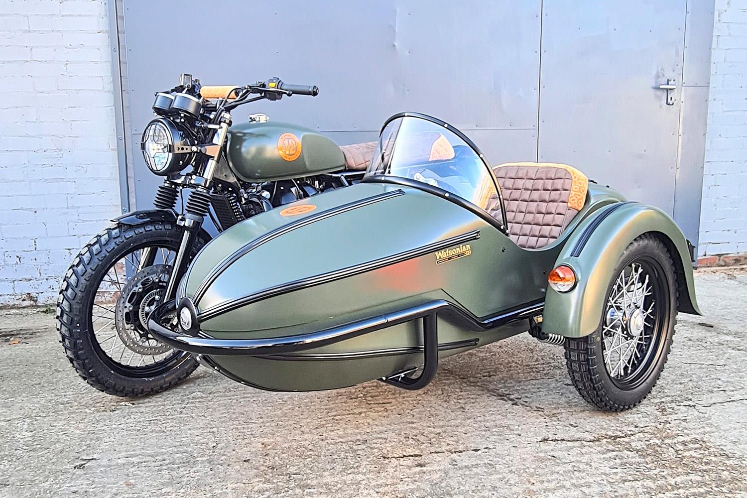 Royal enfield hot sale and sidecar